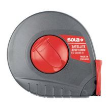 Cinta métrica cápsula SATÉLITE L.10m cinta W.10mm B EG II Cinta métrica de acero Ku.weiß