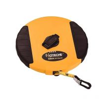 Hoteche - cinta metrica fibra vidrio 20 m x 13 mm , Cinta métrica de fibra de vidrio 20 m x 13 mm Carcasa de plástico con manivela plegadora Cinta de