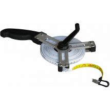 AXA - Cinta métrica larga de fibra de vidrio - 13 mm 30 m Outifrance