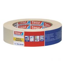 Tesa - Cinta rizado longitud 50 m ancho 38 mm gamuzado ligeramente rizado malerkrepp 4306 (por 8)