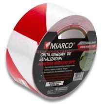 Cinta señal. adhes. blanca/roja 50MMX33 - ehlis