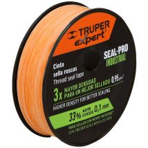 Cinta teflón industrial - 13 mm - 13 m - Naranja