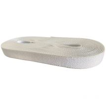 Cintino in cotone 22 mm per Tapparella Colore Bianco da 7,5 metri per portafinestra