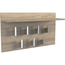 Cintre pantalon – WORKTOP EXPRESS – 7 crochets – Panneau de particules laminé – Dimensions : 70 x 40 x 20 cm