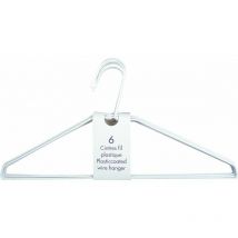 Cintre acier plastifie lot/6