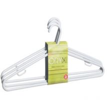 Cintre pour chemise en plastique Oryx 410 mm. (Pack 3 pièces)