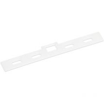 Cintre pour lamelles de store californien 89mm - Blanc