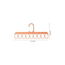 Cintre pour sous-vêtements, chaussettes/Organisateur de vêtements multifonctionnel - orange
