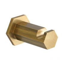 Cintre simple modèle hexagonal en laiton naturel Mamoli Hexagonal 000006030007 Laiton naturel