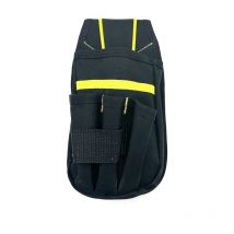 Linjou - Cintura per attrezzi, custodia per attrezzi, piccola borsa per attrezzi con cintura in nylon regolabile, per tecnico, costruttore
