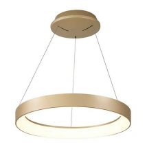 Inspired Mantra Niseko Pendente ad anello 45cm 30W led, 3000K-6000K sintonizzabile, 2100lm, telecomando, oro, 3 anni di garanzia