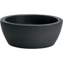 Vaso ciotola resina thetis cm. 40 antracite