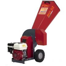 FBC - Astilladora trituradora BIO.S2.55H con motor Honda gx 160 cc 2 cuchillas 6 martillos