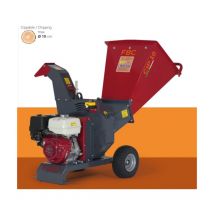 FBC - Biotrituradora astilladora CIP.10.13H motor honda GX390 cc 1 cuchilla 10 martillos