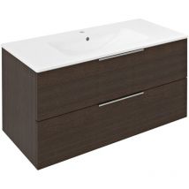 CIRASA Vanity Unité 99,8x52x46cm, Pine Rustic