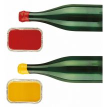 Cire à cacheter en barquette 250 g rouge - duhalle