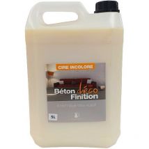 Cire incolore pour béton ciré defi trafic important brillante Conditionnement: 5 Litres