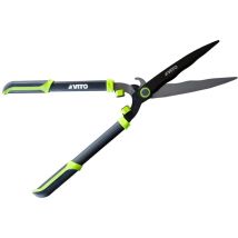 Cisaille de jardin 2 en 1 avec lame 27,5 cm + Sécateur Coupe Branches – Taille et Elagage Haies Feuillage VITO