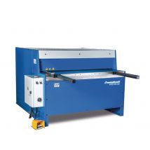 Cisaille guillotine motorisée largeur du travail 1250 mm épaisseurs jusque 4 mm butée manuelle 4 kW 400V Metallkraft MTBS1255-40E
