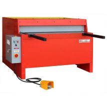 Cisaille - Guillotine à tôle d'atelier 400 v 3000 w pour coupe de feuilles 1250 x 3 mm - tbs 1250E3 Holzmann