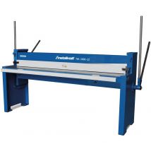 Cisaille guillotine manuelle largeur du travail 1500 mm épaisseur 1,5 mm avec butée 500 mm Metallkraft TBS1501-15