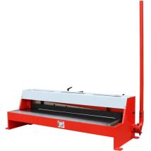 Cisaille guillotine manuelle d ́établi - Holzmann