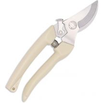 Cisailles de jardin courbées avec lames tranchantes en acier inoxydable, cisailles de jardin pour couper les fleurs, tailler les plantes de jardin