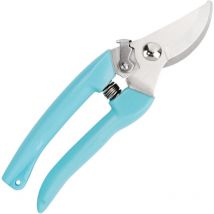 Cisailles de jardin courbées avec lames tranchantes en acier inoxydable, cisailles de jardin pour couper les fleurs, tailler les plantes de jardin de