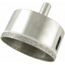Cisea - Lame de scie diamantée - Outil de perçage pour céramique, verre, porcelaine et marbre (60mm)