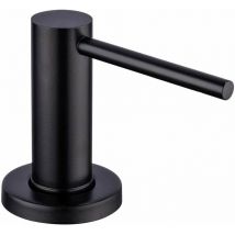 Ciseaux 500ml Distributeur de savon Noir Pompe à Savon pour Evier de cuisine