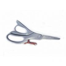 Ciseaux avec lame graduée à poser - Gris clair - Astuceo