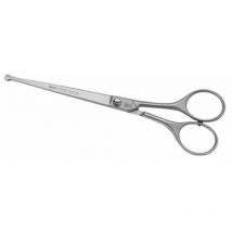 Ciseaux courbes à lentilles inox Roseline 16.5cm