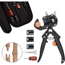 Ciseaux de Greffage Professionnels, Outil Efficace Sécateur de Jardinage, Parfaits pour Couper Branches d'Arbres Fruitiers