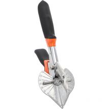 Ciseaux multi-angles 45 degrés 90 degrés, haute précision, échelle claire, outils de coupe pour bois fin, plastique rouge noir