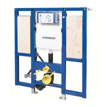 Telaio di supporto Duofix 112 cm adattato alla cassetta di sicurezza da incasso prm Geberit per wc sospesi e barre di sollevamento - 111.375.00.5