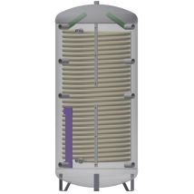 Citrin Solar Übergabe-pufferspeicher Ps-üg 825/790, D 790mm Nennvolumen 796l, Mit Isolierung