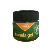 Fertiberia - Citronela Gel de Uso Interior y Exterior Ahuyentador de Mosquitos - Bote 125 gr