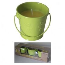 Essentiel Set Aus 3 Zitronengras-kerzen, Hellgrau - Essentiel