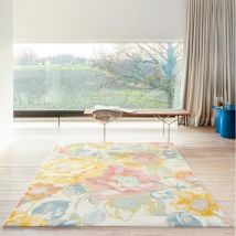 Mastercraft - Kampala Hill Floral Area Rug for Living Room Bedroom Modern Large Flowers Rugs Multi 200x290cm