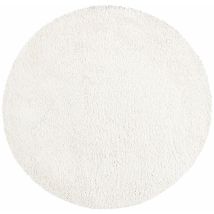 City - Tapis À Poils Longs Doux Softy, Tapis De Salon, Chambre, Couloir (blanc Crème - 160x160cm)