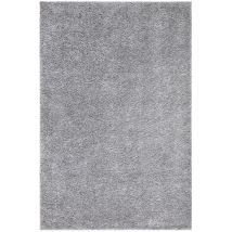 Tapis à Poils Longs doux softy, Tapis de Salon, Chambre, Couloir (Gris Souris - 160x230cm)