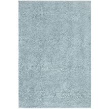Tapis À Poils Longs Doux Softy, Tapis De Salon, Chambre, Couloir (bleu Azur - 160x230cm)