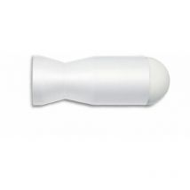 Hqpro - Paraurti a parete in plastica civic industrie ø 28 x 70 mm - Bianco - 88902277