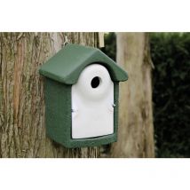 CJ Wildlife Nistkasten Holzbeton grün/weiß LxBxH 24x19x18 cm Vogelhaus