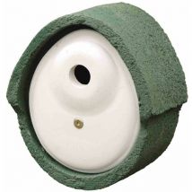 Nistkasten Oval 32 mm Maße: 22,5x26x16 cm, Holzbeton