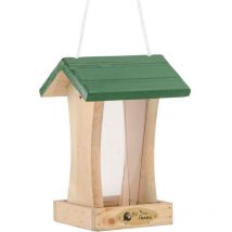 Cj Wildlife Futterhaus St. Louis natur/grün LxBxH 16x16x23 cm Vogelhäuser