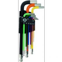 C.K Set de tournevis cruciformes Taille (métrique): 1.5 mm, 2 mm, 2.5 mm, 3 mm, 4 mm, 5 mm, 6 mm, 8 mm, 10 mm