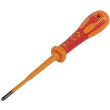 C.k vde Ultra-Slim Elettricisti Cacciavite a croce Dimensione (Cacciavite) 4.5 mm Lunghezza della lama: 100 mm
