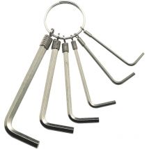 Juego llave acodada allen Ferrob - talla 6 unidades