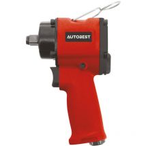 Autobest - Clé à choc pneumatique ultra compacte 610nm, carre 1/2